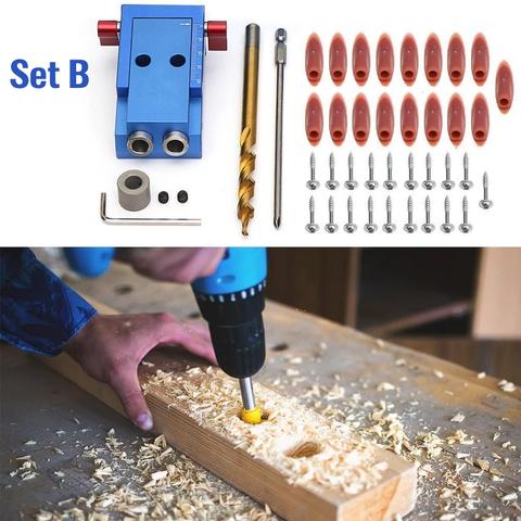 Domom® Mini Pocket Hole Jig Kit