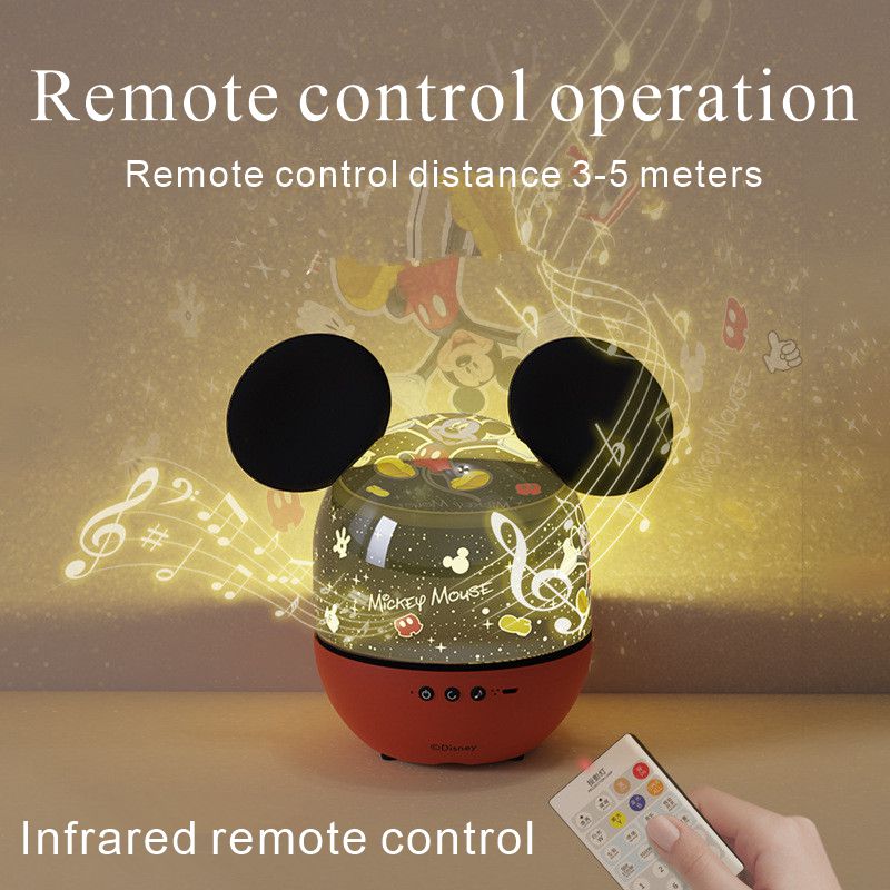 Disney remote control projector music box toy