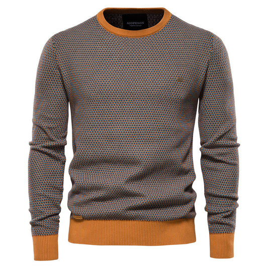 Splice pullover casual knitting sweater