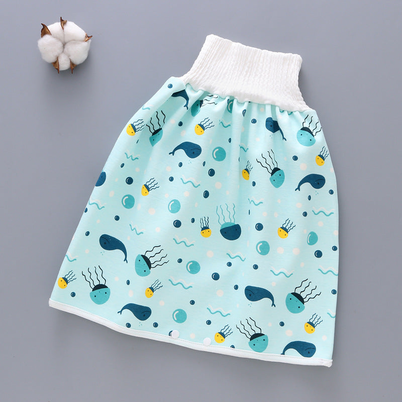 Cartoon Baby Diaper Skirt