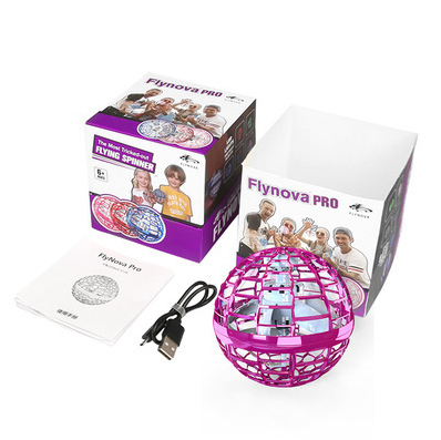 Magic levitation induction spinning ball