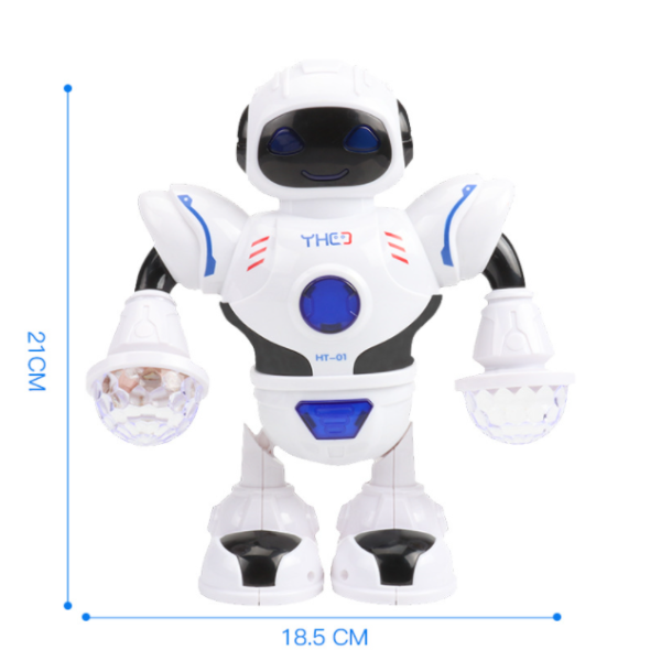 Space dancing robot toy