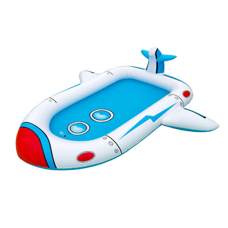 Children's outdoor pool fountain inflatable toys