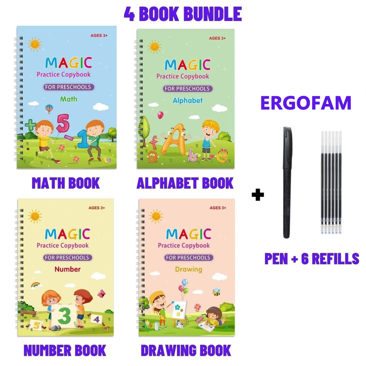 CHILDREN'S MAGIC COPYBOOKS