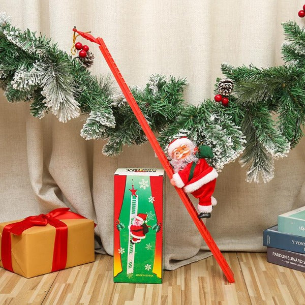 Electric Ladder Santa