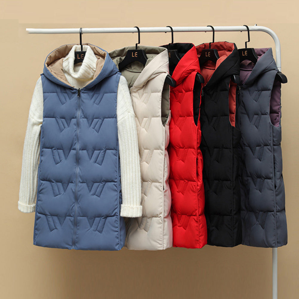 Double sided warm cotton vest