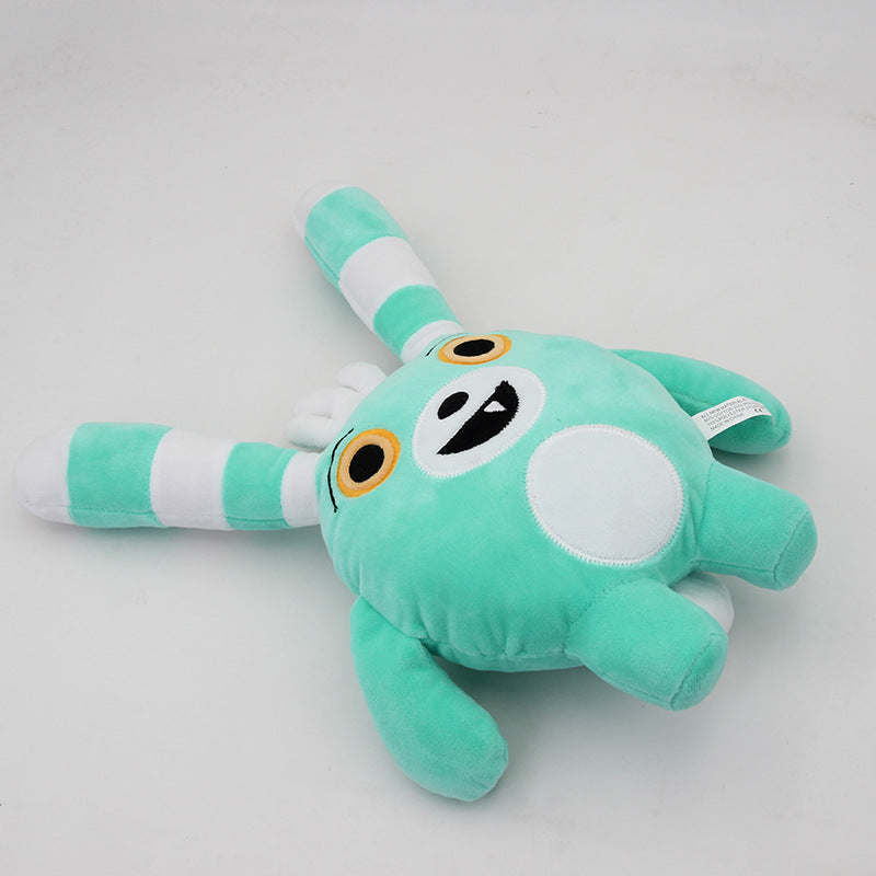 Cartoon Plush Toy Blue Rabbit
