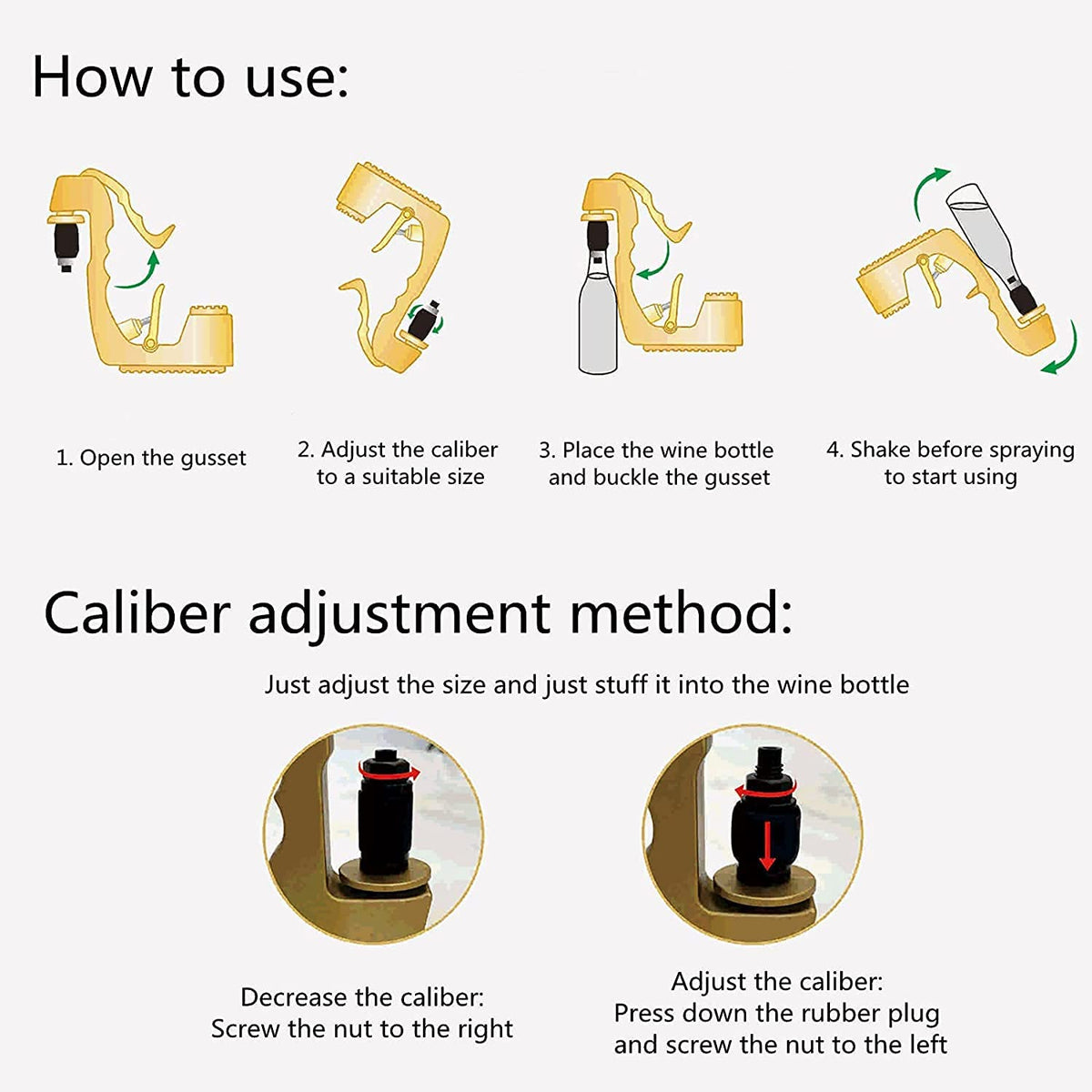 Beer spray gun