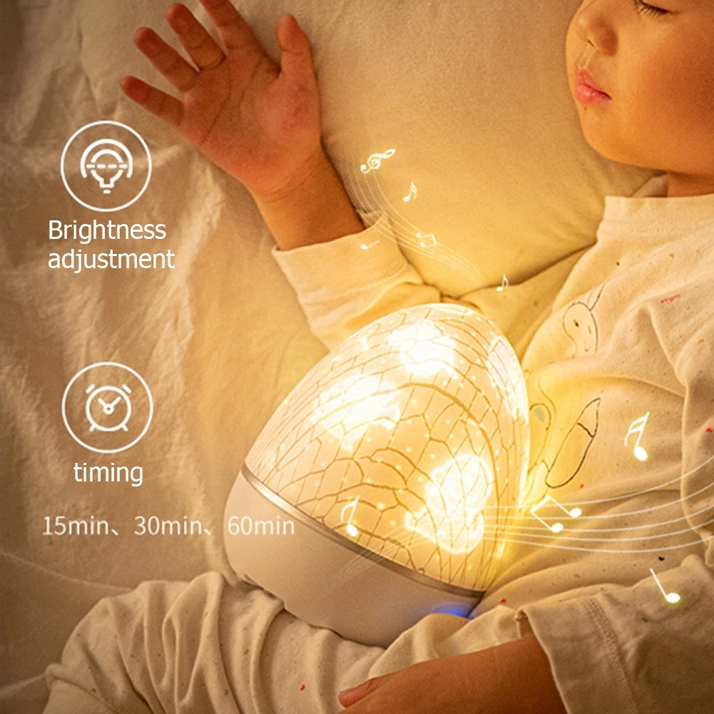 Music player LED night light