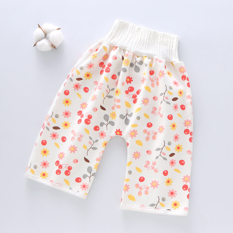 Cartoon Baby Diaper Skirt