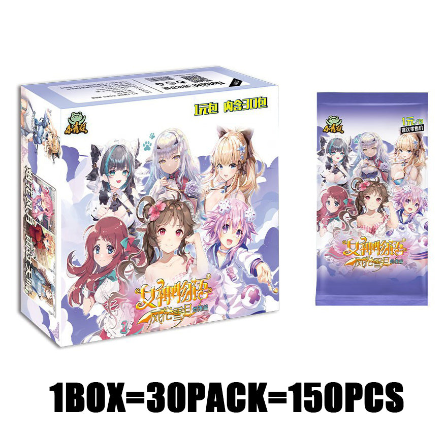 Animation goddess collection rare card collection