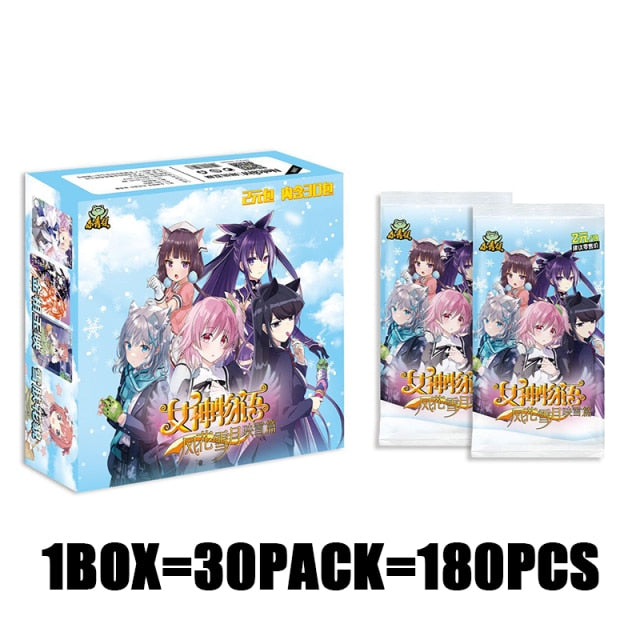 Animation goddess collection rare card collection