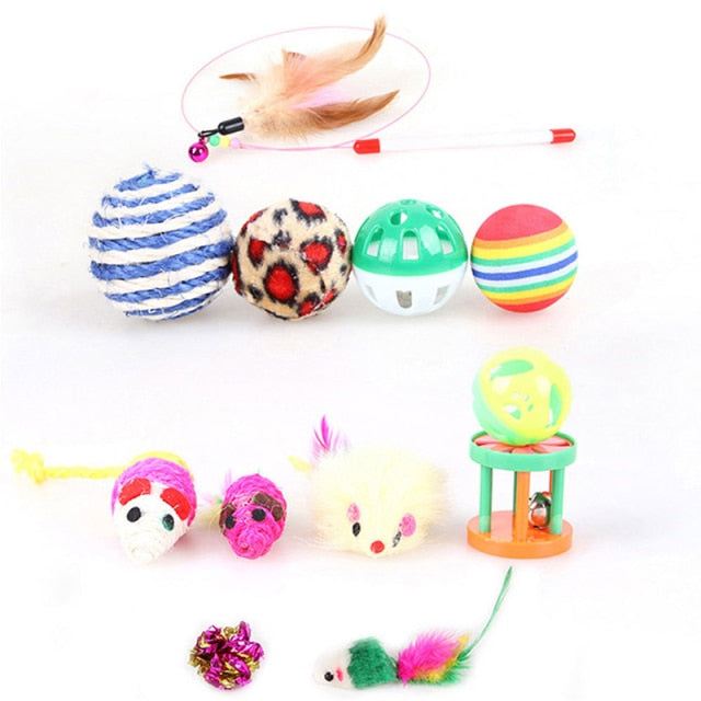 Pets Cat Toys Mouse Shape Balls Shapes Kitten