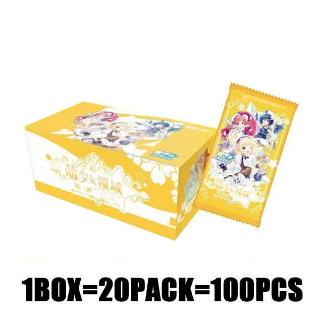 Animation goddess collection rare card collection