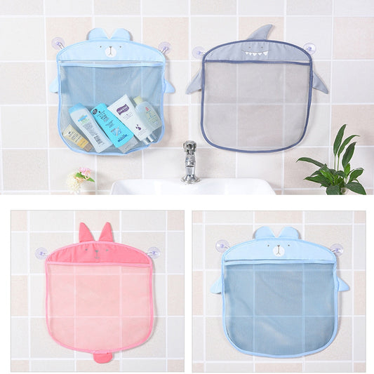 Cartoon shape toy storage net bag