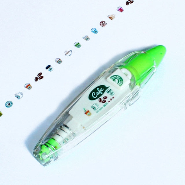 Cartoon flower sticker tape